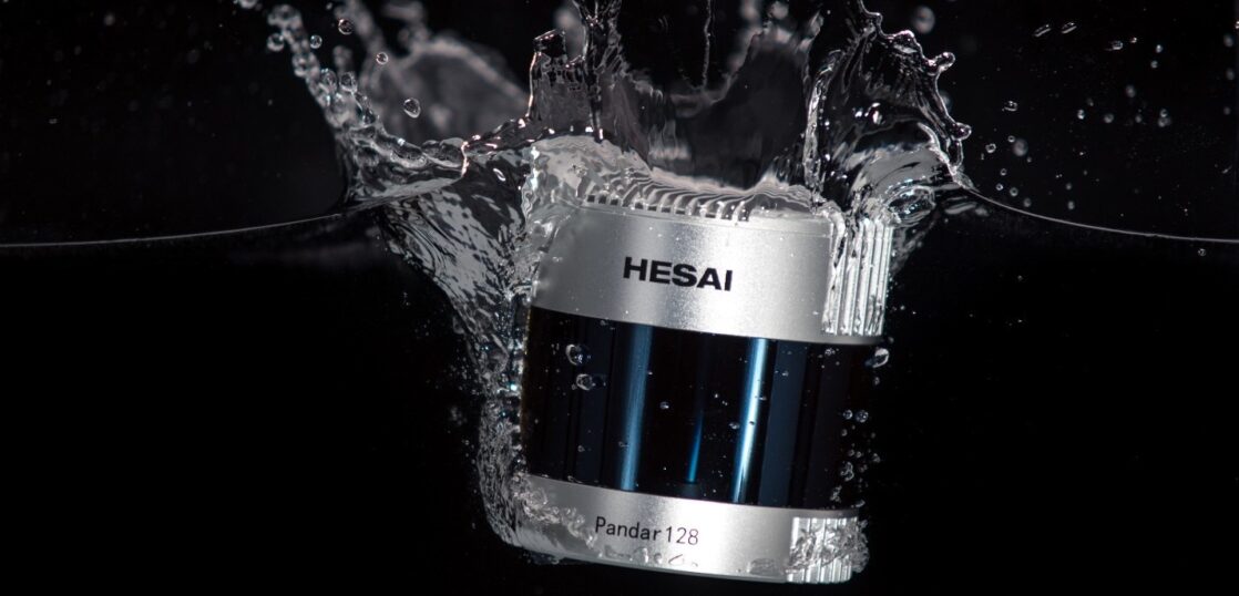 Hesai Technologyの128チャンネル高性能LiDAR